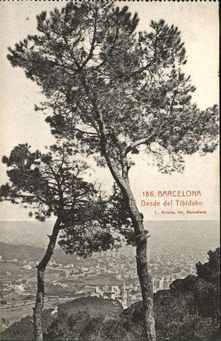Barcelona Cataluna Desde del Tibidabo