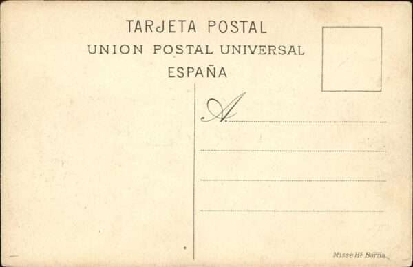 Barcelona Cataluna Montjuich y Entrada del Puerto – Bild 2