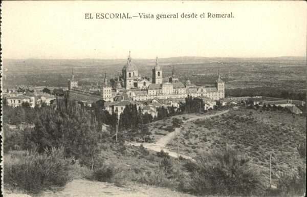 El Escorial Vista general desde el Romeral