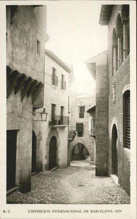 Barcelona Cataluna Exposicion Internacional 1929