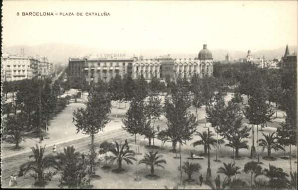 Barcelona Cataluna Plaza de Cataluna
