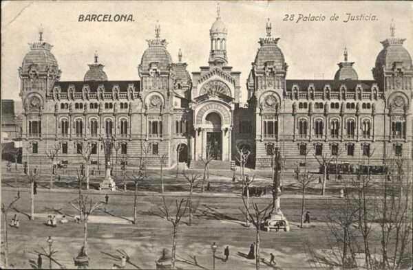 Barcelona Cataluna Palacio de Justicia
