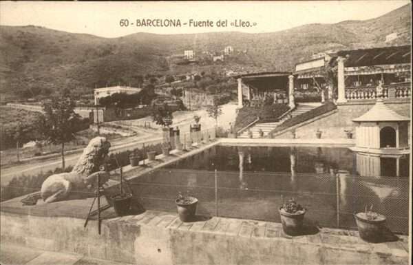 Barcelona Cataluna Fuente del Lieo