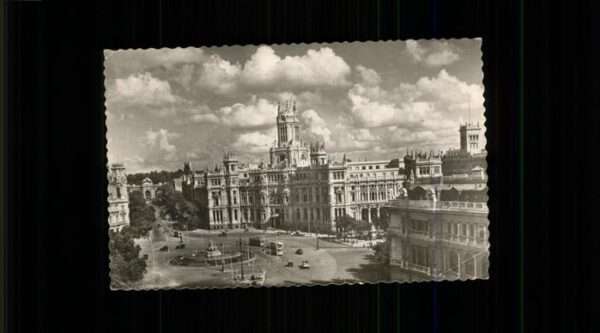 Madrid Spain Plaza de la Cibeles