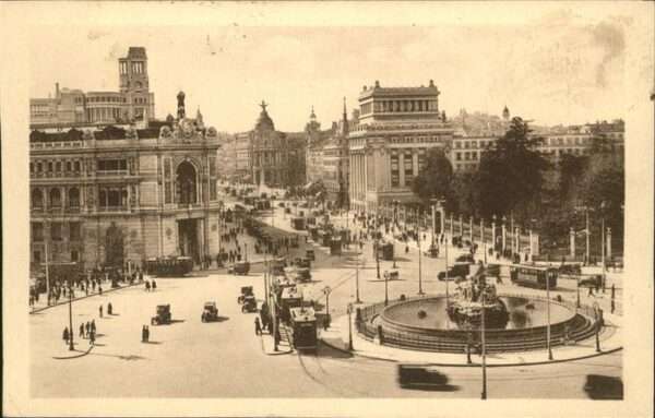 Madrid Spain Strassenbahn