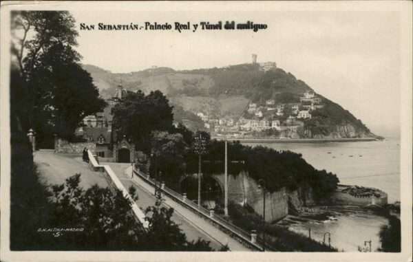San Sebastian  Pais Vasco ES Palacio Real y Tunel del antigua