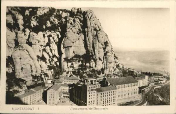 Montserrat Kloster Vista general del Santuario