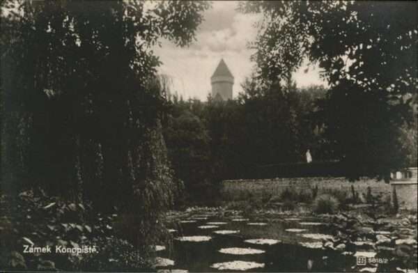 Zamek Konopiste Teich