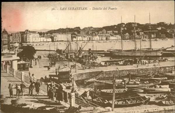 San Sebastian  Pais Vasco ES Detalle del Puerto