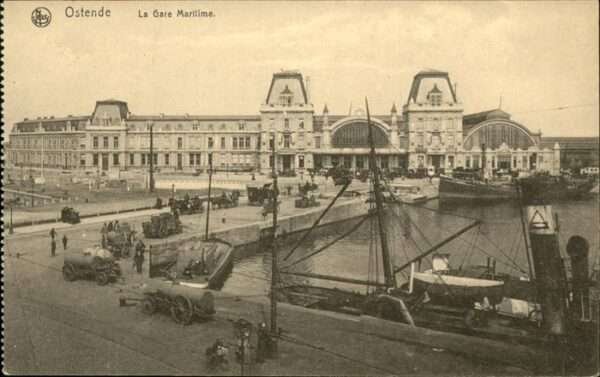 Ostende Oostende La  Gare Maritime
