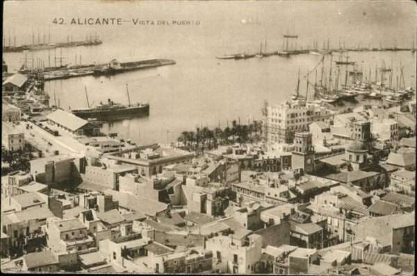 Alicante Vista del Puerto