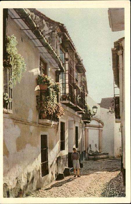 Malaga Andalucia Calle de los Cristos