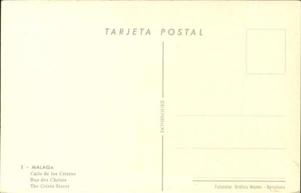 Malaga Andalucia Calle de los Cristos – Bild 2
