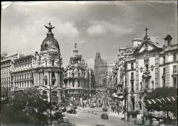 Madrid Spain Calle Alcala