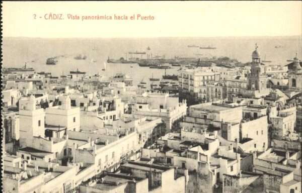 Cadiz Andalucia Vista panao