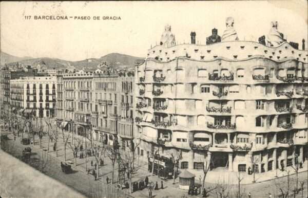 Barcelona Cataluna Paseo de Gracia