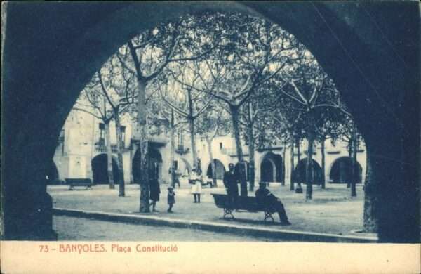 Banyoles Placa Constitucio