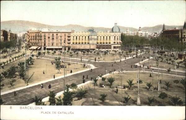 Barcelona Cataluna Plaza de Cataluna