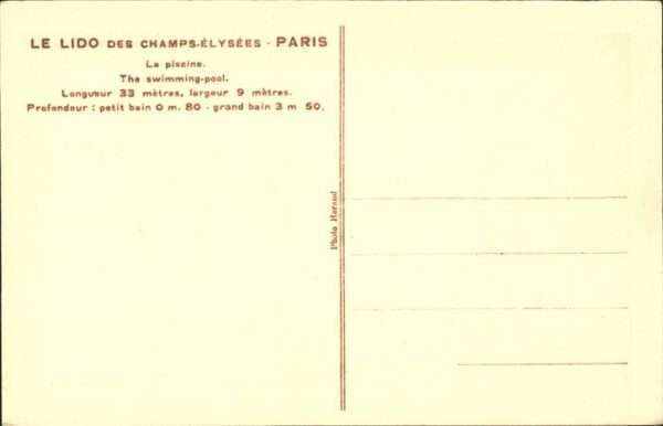 Paris Le Lido Des Chams-Elysees – Bild 2