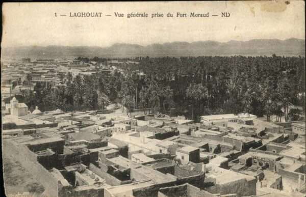 Laghouat Vue generale prise du Fort Moraud