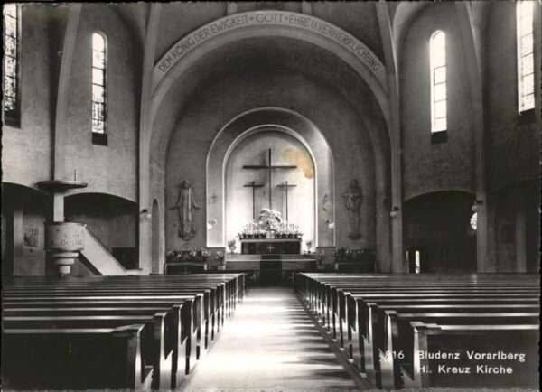 Bludenz Vorarlberg Vorarlberg Hl. Kreuz Kirche
