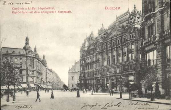 Budapest Kigyo-Platz Zinspalais