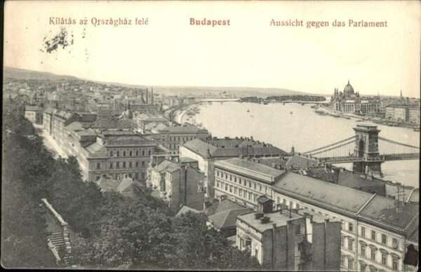 Budapest Donauansicht Parlament