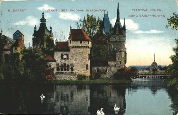 Budapest Stadtwäldchen Burg Vajda-Hunyad