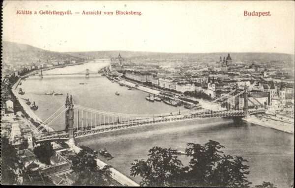 Budapest Donauansicht Brücken