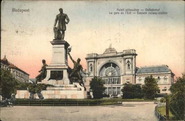 Budapest Ostbahnhof Denkmal Baross