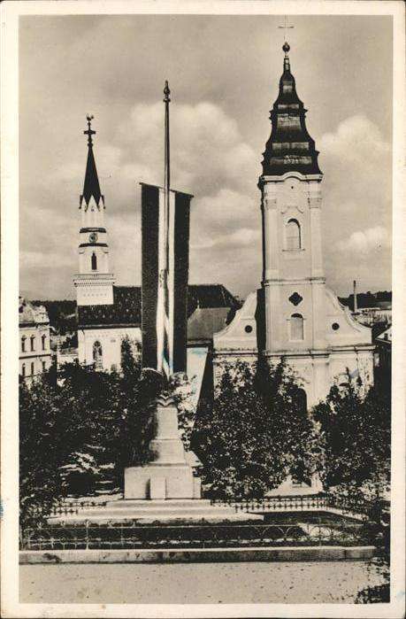 Losonc Katholikus es Reformatus templon az Ors