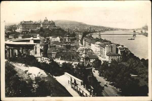 Budapest Donauansicht St. Gellert Monument