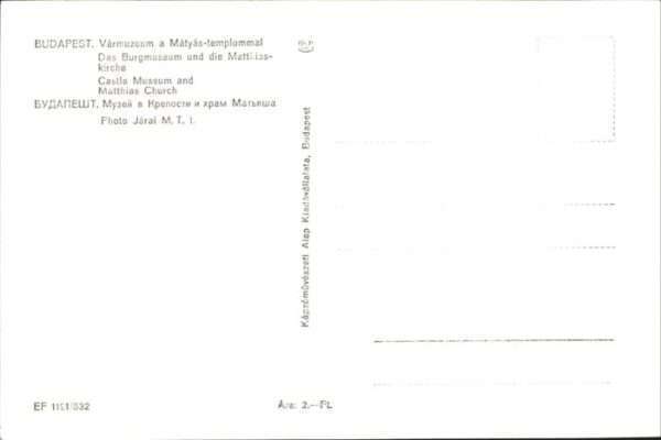 Budapest Matthias-Kirche Burgmuseum – Bild 2