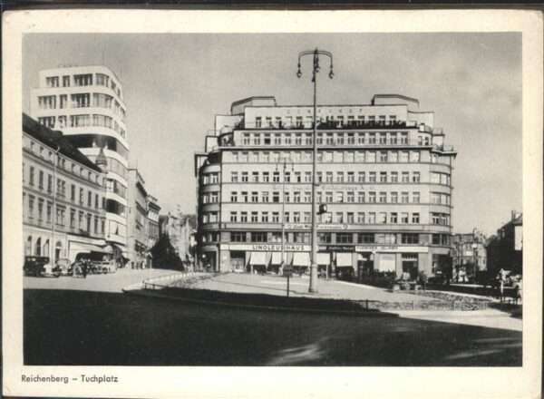 Reichenberg Liberec Boehmen Tuchplatz