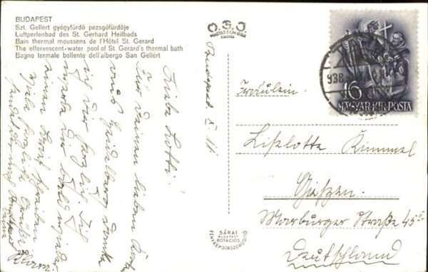 Budapest Luftperlenbad St. Gerhard Heilbad – Bild 2