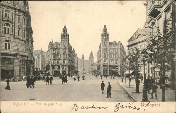 Budapest Schlangen-Platz