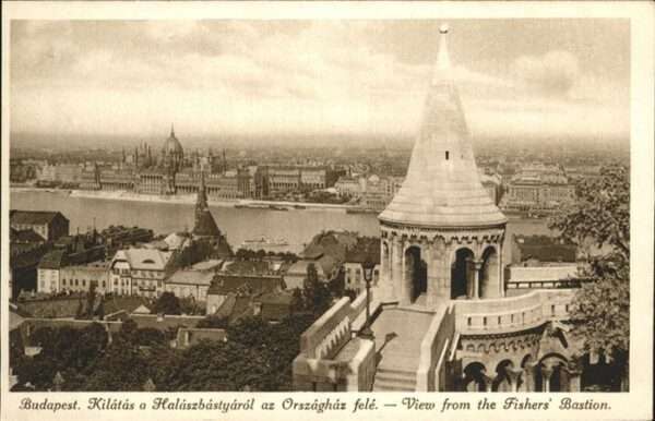 Budapest Aussicht von Fischer-Bastei