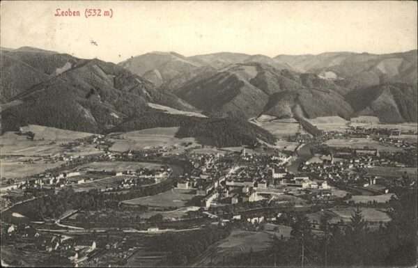 Leoben Luftaufnahme