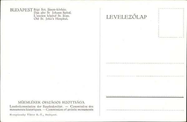 Budapest St. Johann Spital – Bild 2