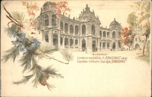 Budapest Cour Style Renaissance