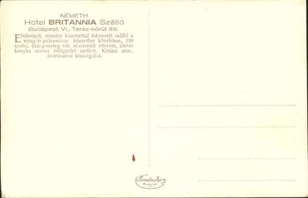 Budapest Hotel Brittania Szallo – Bild 2