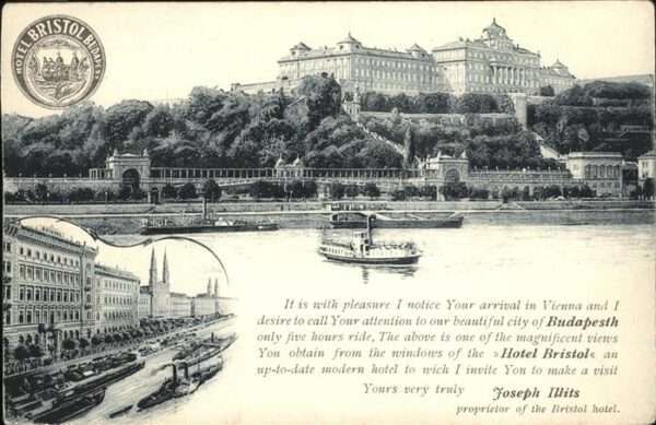 Budapest Hotel Bristol Donau Schiffe