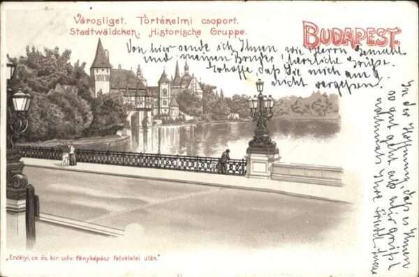 Budapest Stadtwäldchen Historische Gruppe