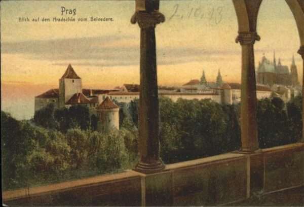 Prag Prahy Prague Hradschin
Belvedere