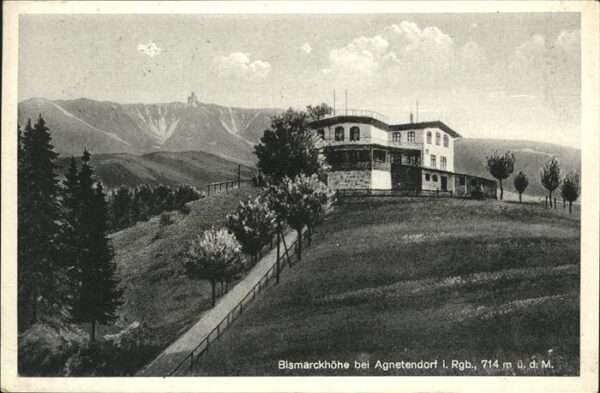 Agnetendorf Riesengebirge Bismarckhöhe