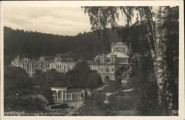 Marienbad Tschechien Boehmen Rudolfsquelle