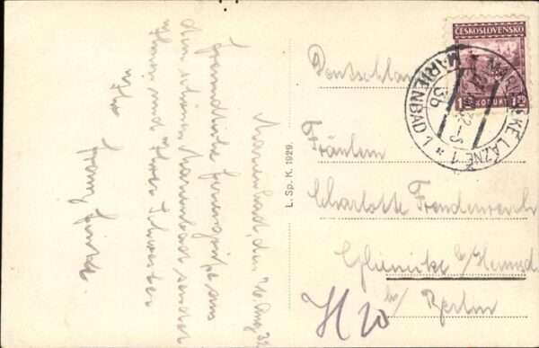 Marienbad Tschechien Boehmen Rudolfsquelle – Bild 2