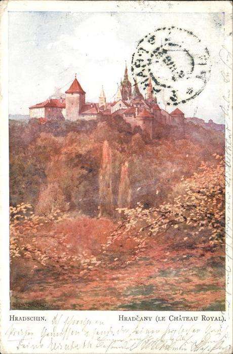 Prag Prahy Prague Kloster Lausnitz
Aquarell