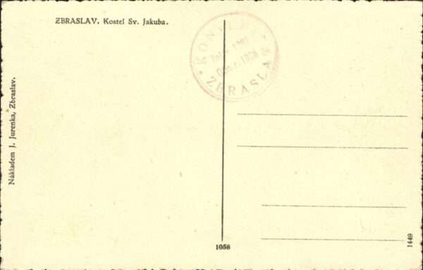 Zbraslav Prag Kostel Sv. Jakuba – Bild 2