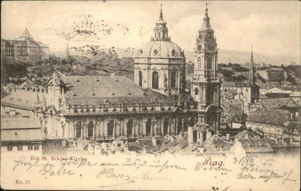 Prag Prahy Prague St. Niklaskirche